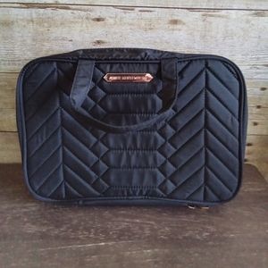 Aimee Kestenberg Black and Gold Travel Bag